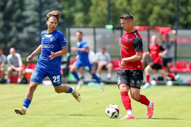 Football. Sparing. Gornik Zabrze - Odra Opole. 29.06.2024