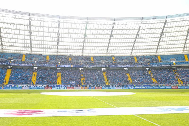 Football. Betclic I liga. Ruch Chorzow - Znicz Pruszkow. 28.07.2024