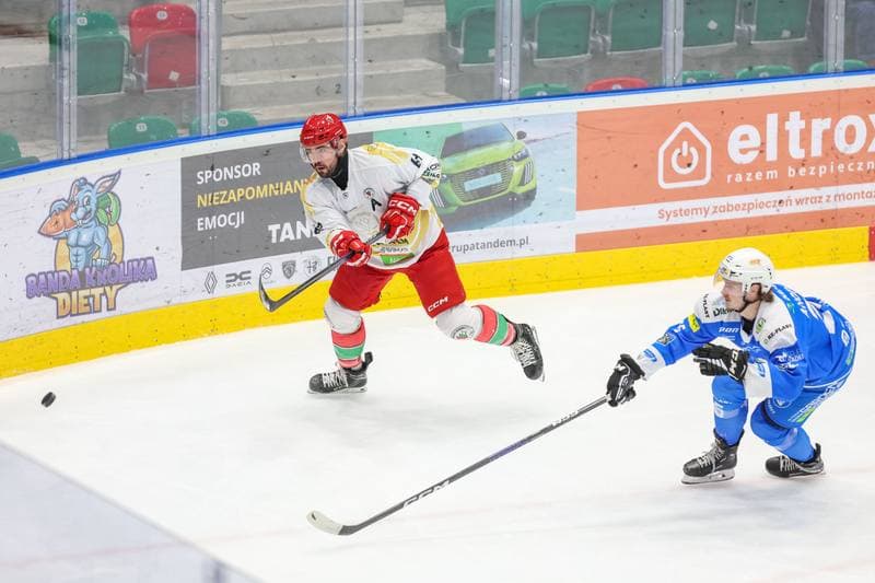 Ice Hockey. Tauron Hokej Liga. Zaglebie Sosnowiec - Re-Plast Unia Oswiecim. 22.12.2023