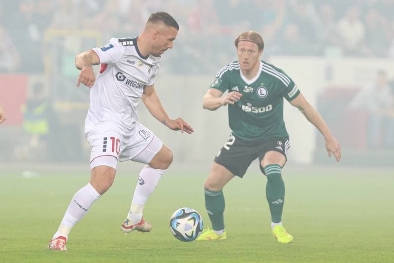Football. PKO BP Ekstraklasa. Gornik Zabrze - Legia Warsaw. 01.04.2024