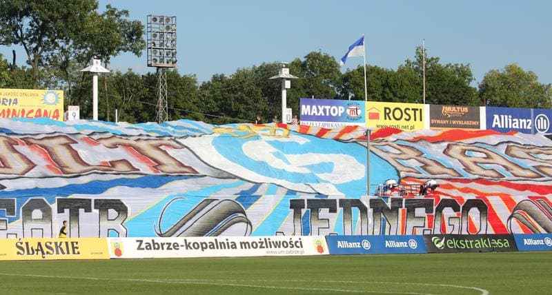 Football. T-Mobile Ekstraklasa. Gornik Zabrze - Ruch Chorzow. 28.04.2013