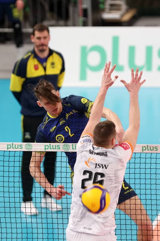 Volleyball. PlusLiga. Jastrzebski Wegiel - PSG Stal Nysa. 14.01.2024