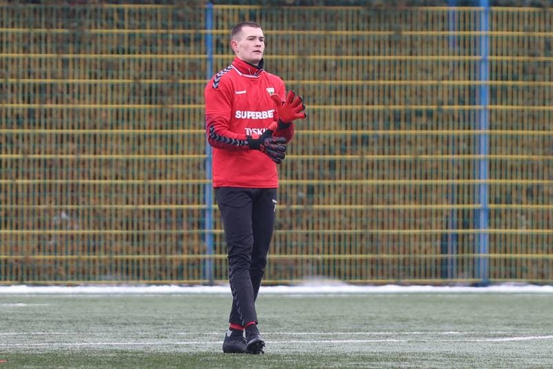 Football. Sparing. GKS Tychy - Hutnik Krakow. 13.01.2024