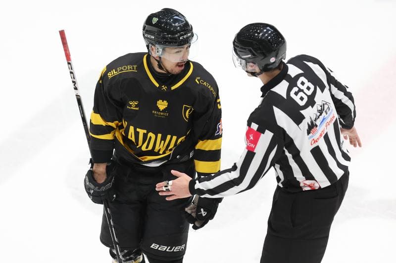 Ice Hockey. Tauron Hokej Liga. Zaglebie Sosnowiec - GKS Katowice. 21.01.2024