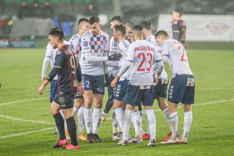 Football. PKO BP Ekstraklasa. Gornik Zabrze - Pogon Szczecin. 27.11.2020