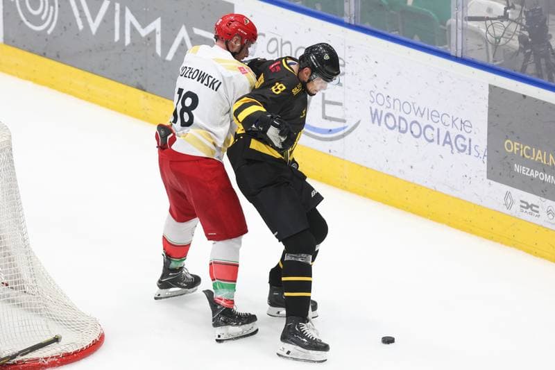 Ice Hockey. Tauron Hokej Liga. Zaglebie Sosnowiec - GKS Katowice. 21.01.2024