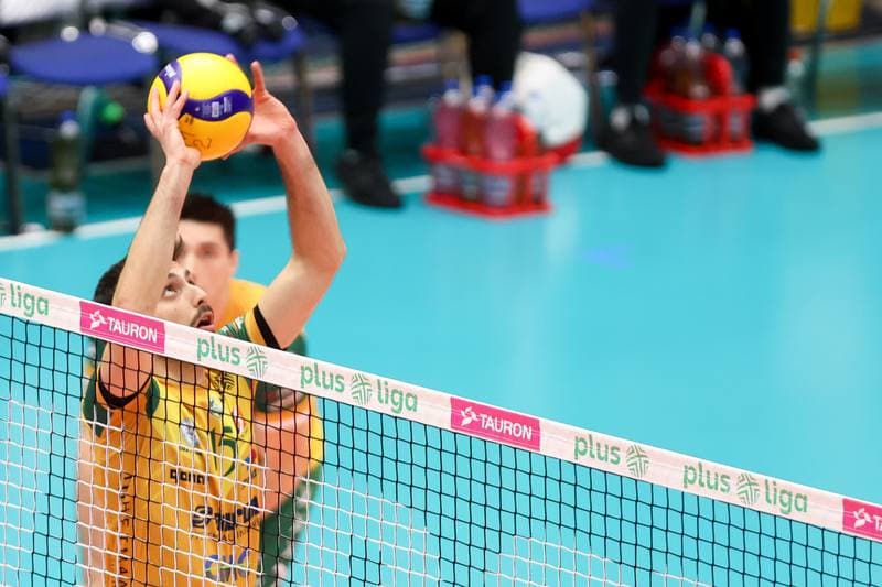Volleyball. PlusLiga. Aluron CMC Warta Zawiercie - Asseco Resovia Rzeszow. 25.01.2024