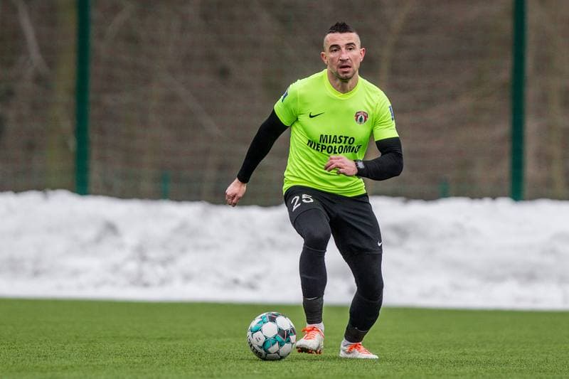Football. Sparing. Odra Opole - Puszcza Niepolomice. 22.01.2021