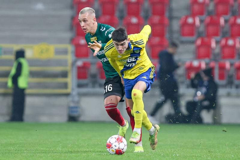 Football. Fortuna I Liga. GKS Tychy - Arka Gdynia. 01.03.2024