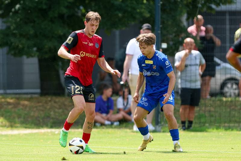 Football. Sparing. Gornik Zabrze - Odra Opole. 29.06.2024