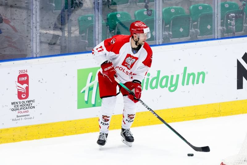 Ice Hockey. Olympic Qualification. Poland - Estonia. 08.02.2024