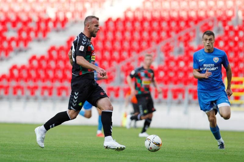 Football. Sparing. GKS Tychy - Puszcza Niepolomice. 19.07.2016