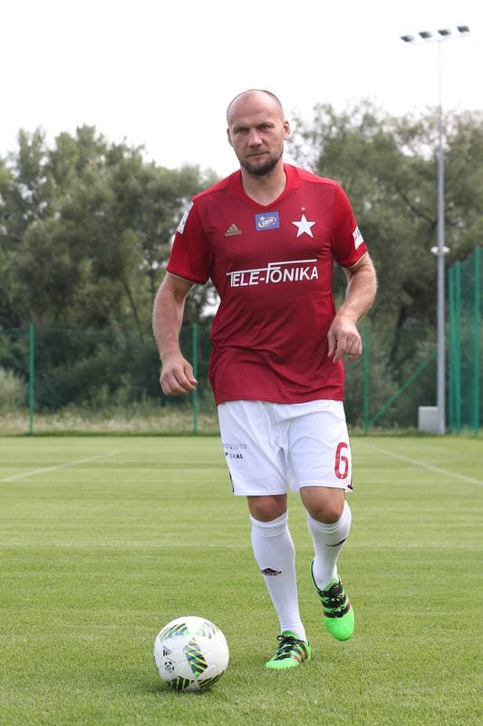 Football. Wisla Krakow. Photo Session. 03.08.2016