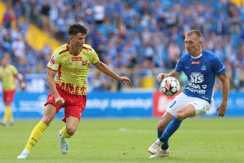 Football. Betclic I liga. Ruch Chorzow - Znicz Pruszkow. 28.07.2024