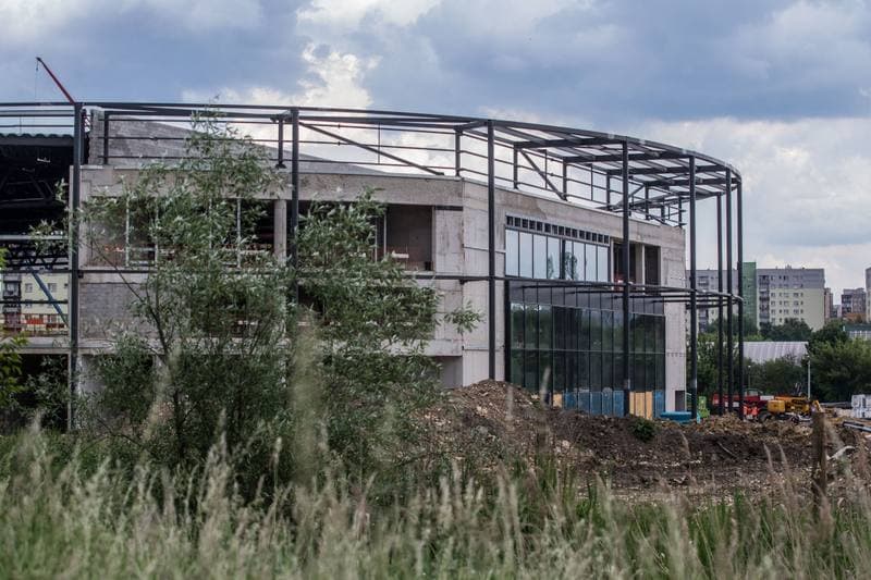Football. Zaglebiowski Park Sportowy. Construction. 09.06.2021