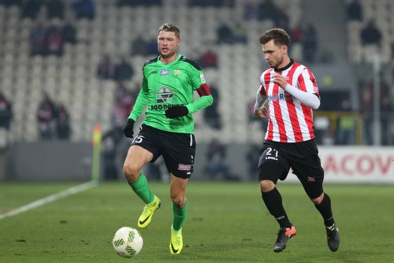 Football. Lotto Ekstraklasa. Cracovia Krakow - Gornik Leczna. 04.12.2016