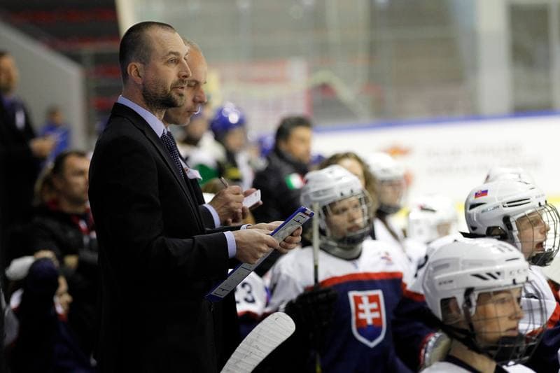 Ice Hockey. Women's World Championship. Slovakia - Italy. 09.04.2017