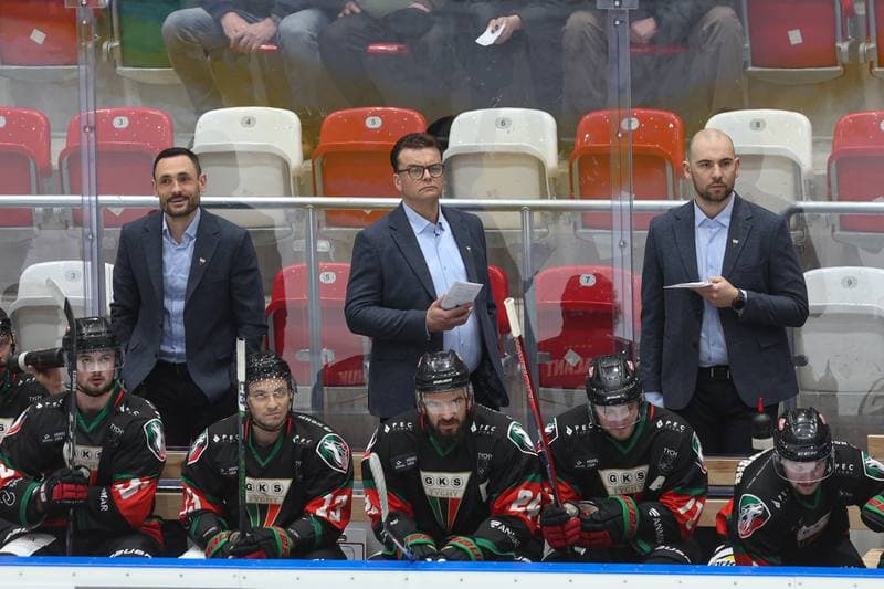 Ice Hockey. Tauron Hokej Liga. Zaglebie Sosnowiec - GKS Tychy. 27.02.2024