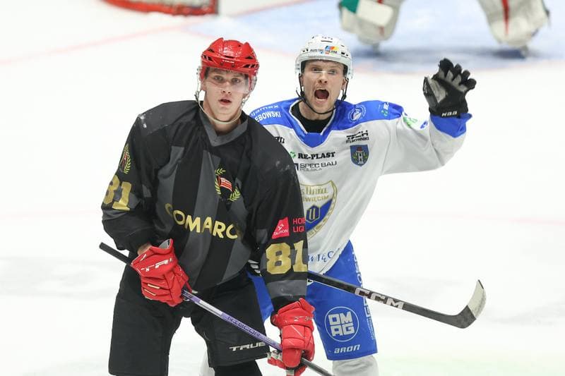 Ice Hockey. Tauron Hokej Liga. Re-Plast Unia Oswiecim - Comarch Cracovia. 01.03.2024