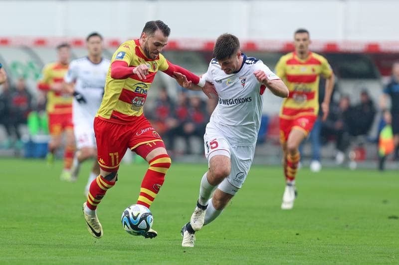 Football. PKO BP Ekstraklasa. Gornik Zabrze - Jagiellonia Bialystok. 02.03.2024