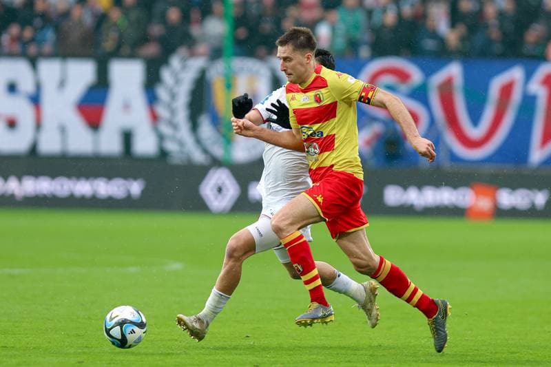 Football. PKO BP Ekstraklasa. Gornik Zabrze - Jagiellonia Bialystok. 02.03.2024
