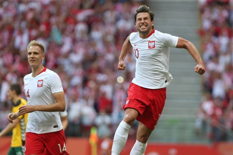Football. International Friendly. Poland - Lithuania. 12.06.2018