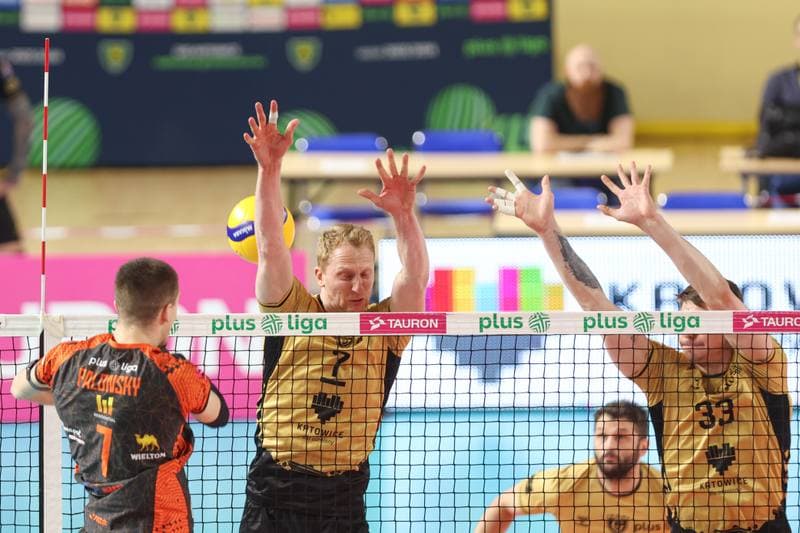 Volleyball. PlusLiga. GKS Katowice - Barkom Kazany Lwow. 28.03.2024