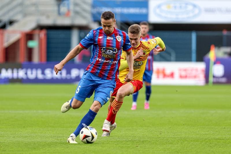 Football. PKO BP Ekstraklasa. Piast Gliwice - Jagiellonia Bialystok. 29.09.2024