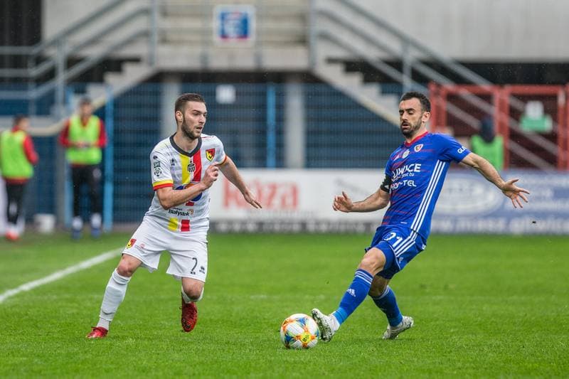 Football. Lotto Ekstraklasa. Piast Gliwice - Jagiellonia Bialystok. 12.05.2019