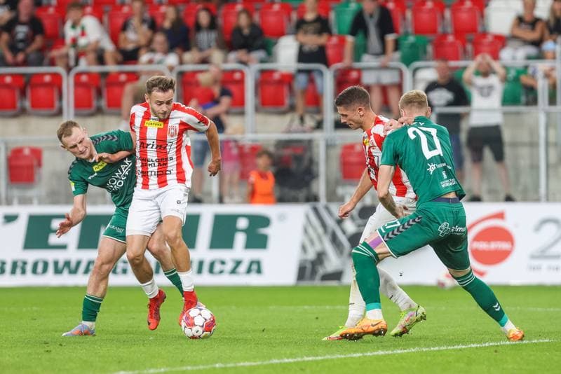 Football. Fortuna I Liga. Zaglebie Sosnowiec - Resovia Rzeszow. 12.08.2023