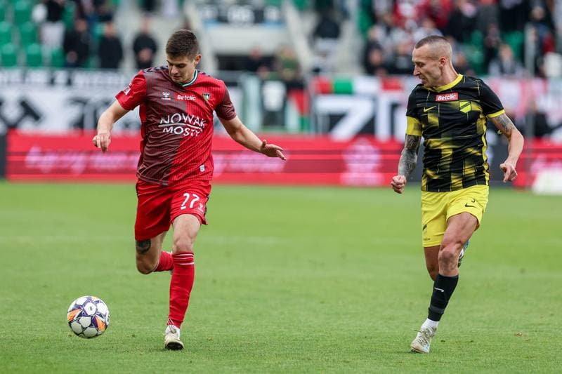 Football. Betclic II liga. Zaglebie Sosnowiec - Wieczysta Krakow. 26.10.2024