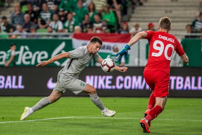 Football. UEFA Champions League. Ferencvaros Budapest - Ludogorets Razgrad. 10.07.2019