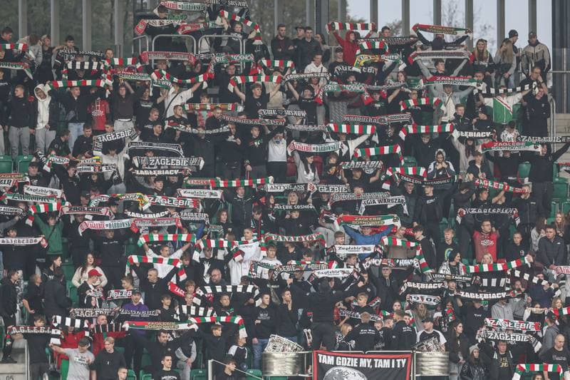 Football. Betclic II liga. Zaglebie Sosnowiec - Wieczysta Krakow. 26.10.2024