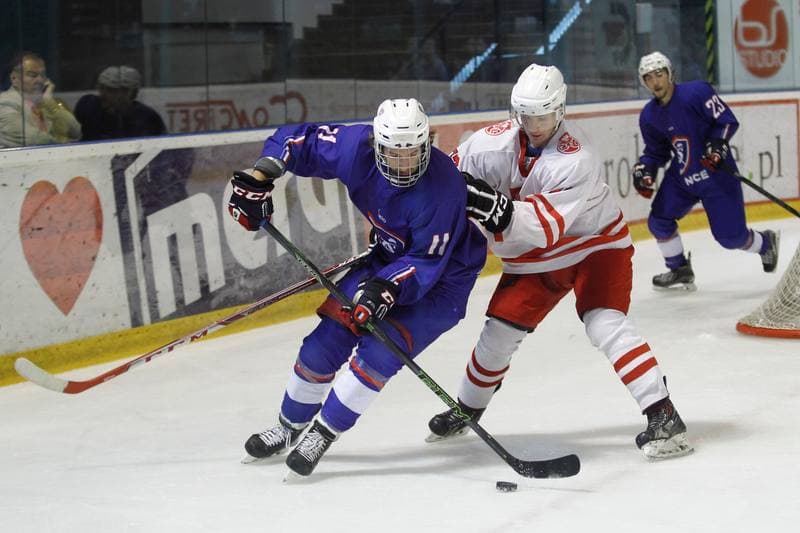 Ice Hockey. Friendly Match. Poland U20 - France U20. 06.08.2016