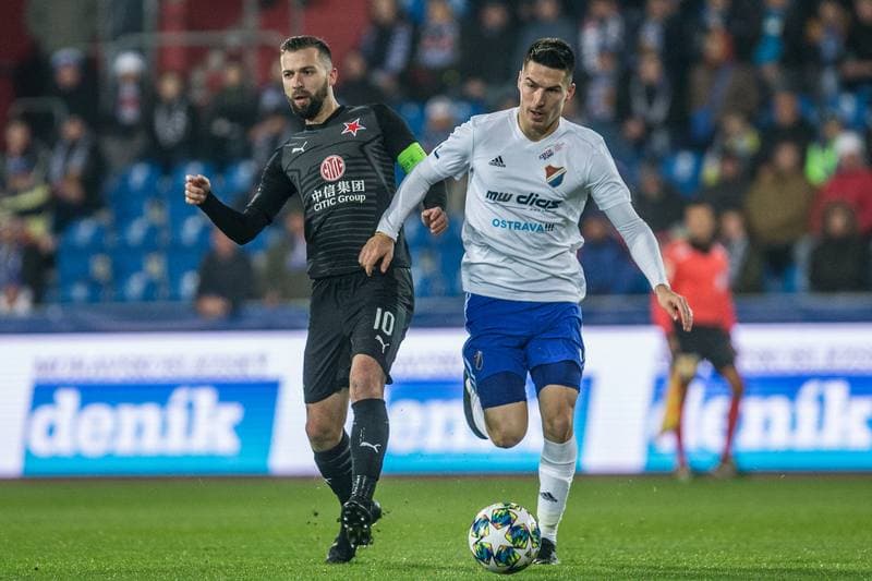 Football. MOL Cup. Banik Ostrava - Slavia Prague. 30.10.2019
