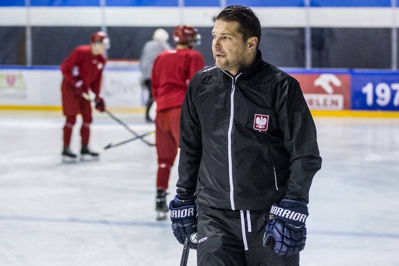 Ice Hockey. Poland national team. Training. 08.11.2019