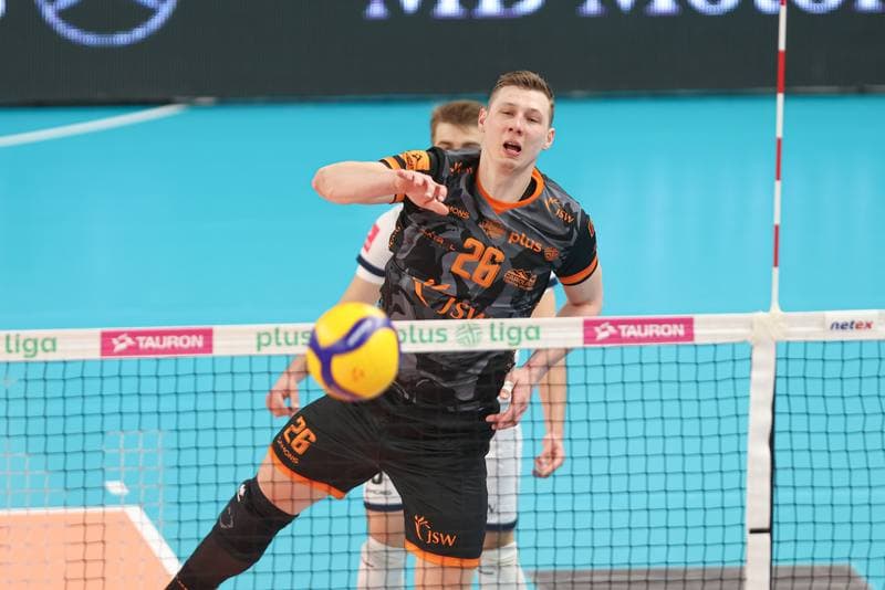 Volleyball. PlusLiga. Jastrzebski Wegiel - Aluron CMC Warta Zawiercie. 28.04.2024