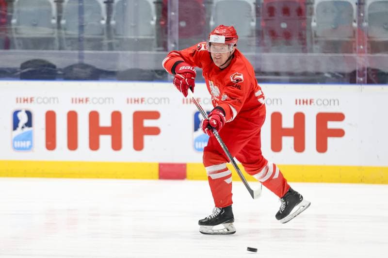 Ice Hockey. Poland national team. Training. 30.04.2024