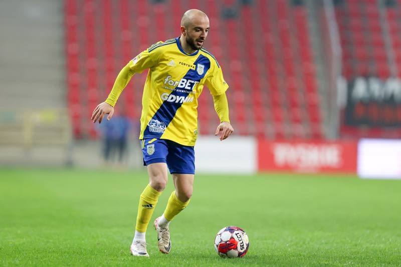 Football. Fortuna I Liga. GKS Tychy - Arka Gdynia. 01.03.2024