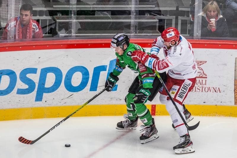 Ice Hockey. Tipsport Extraliga. HC Ocelari Trinec - BK Mlada Boleslav. 12.02.2020
