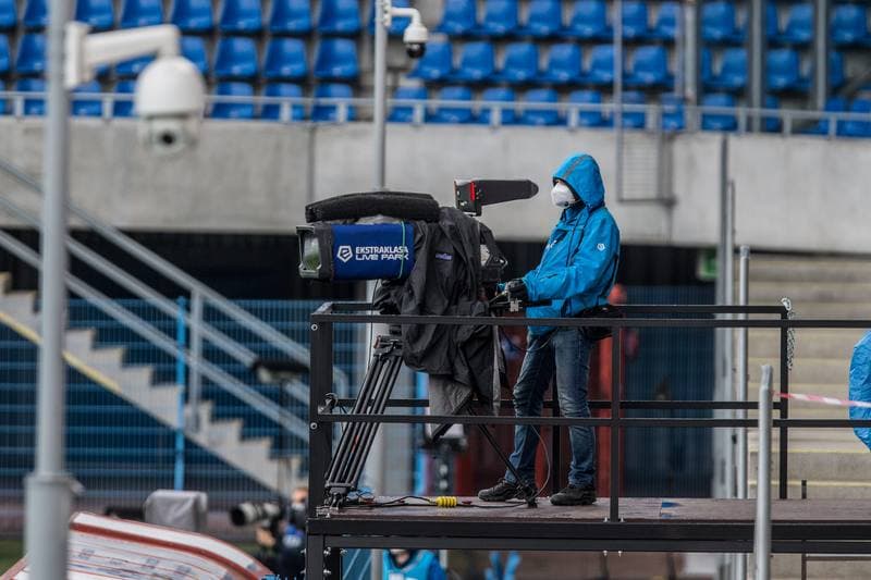 Football. PKO BP Ekstraklasa. Piast Gliwice - Wisla Krakow. 30.05.2020