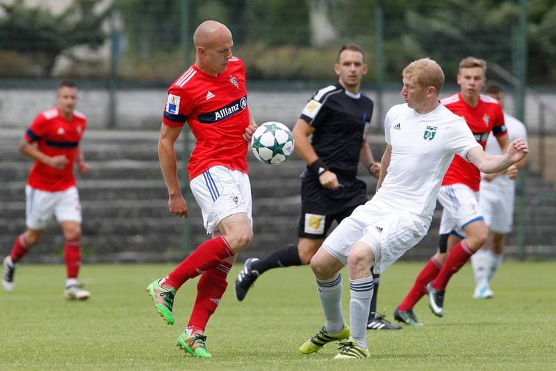 Football. Sparing. MFK Karvina - Gornik Zabrze. 01.07.2017