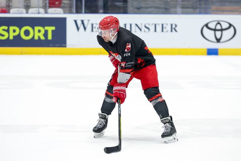 Ice Hockey. Poland national team. Training. 06.05.2024