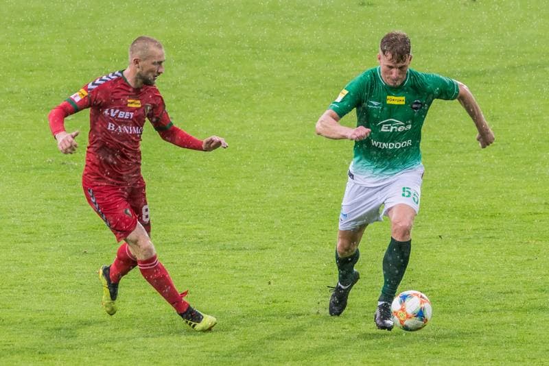 Football. Fortuna I Liga. Zaglebie Sosnowiec - Radomiak Radom. 17.06.2020