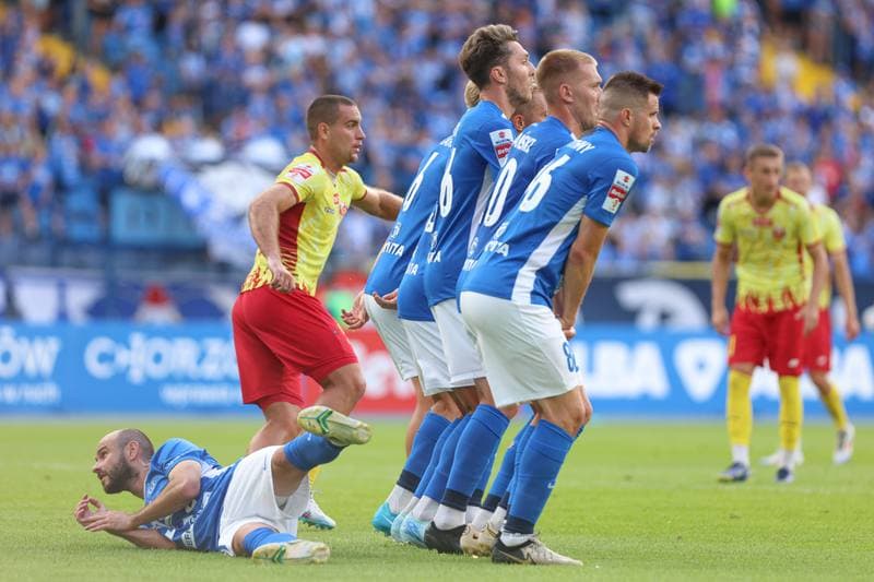 Football. Betclic I liga. Ruch Chorzow - Znicz Pruszkow. 28.07.2024