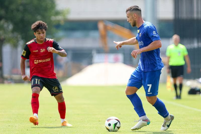 Football. Sparing. Gornik Zabrze - Odra Opole. 29.06.2024
