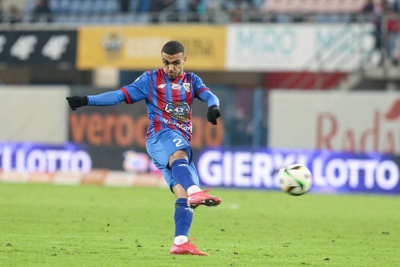 Football. PKO BP Ekstraklasa. Piast Gliwice - Stal Mielec. 21.02.2025
