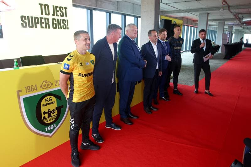 Football. GKS Katowice. Press Conference. 17.07.2024
