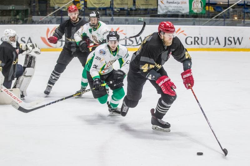 Ice Hockey. Polska Hokej Liga. JKH GKS Jastrzebie - Comarch Cracovia. 27.03.2021