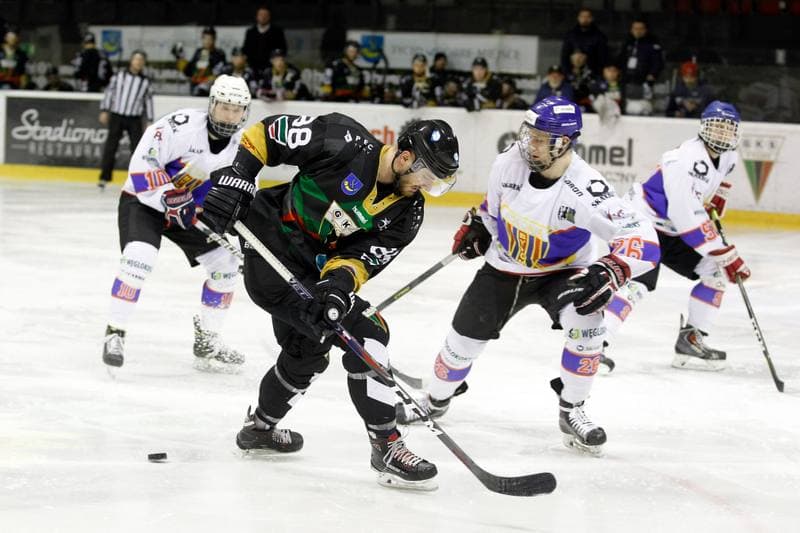 Ice Hockey. Polska Hokej Liga. Weglokoks Kraj Polonia Bytom - GKS Tychy. 11.01.2019